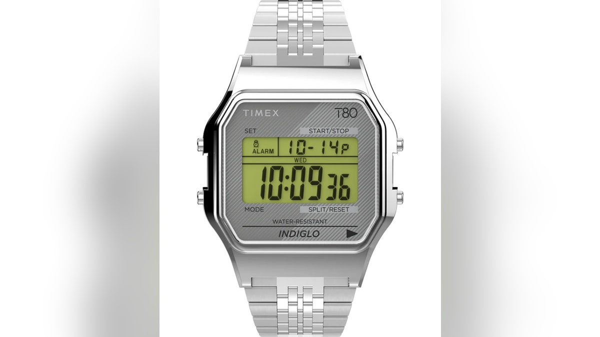 This watch is built tough with a light-up face. 