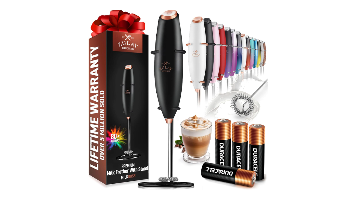 Make café-style drinks at home for under $15.