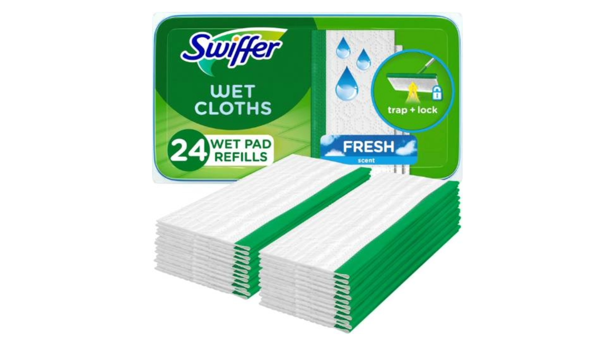 These pads clean a variety of floor types.