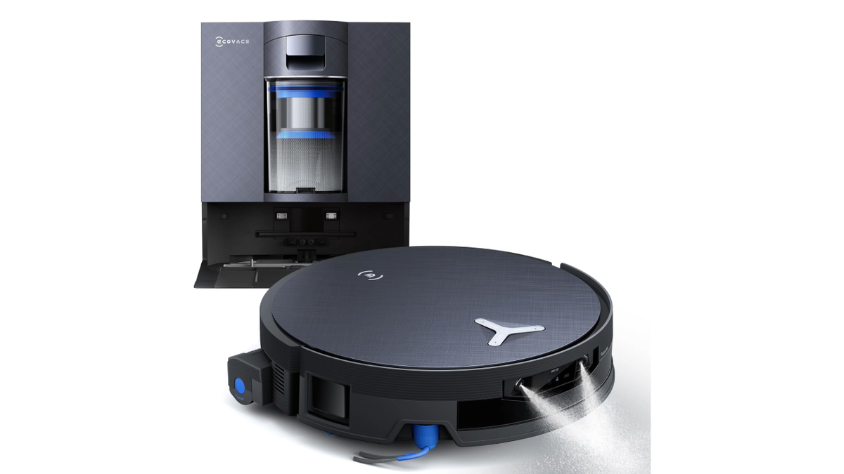 This vacuum uses a pressurized water spray to soften sticky spills in advance.