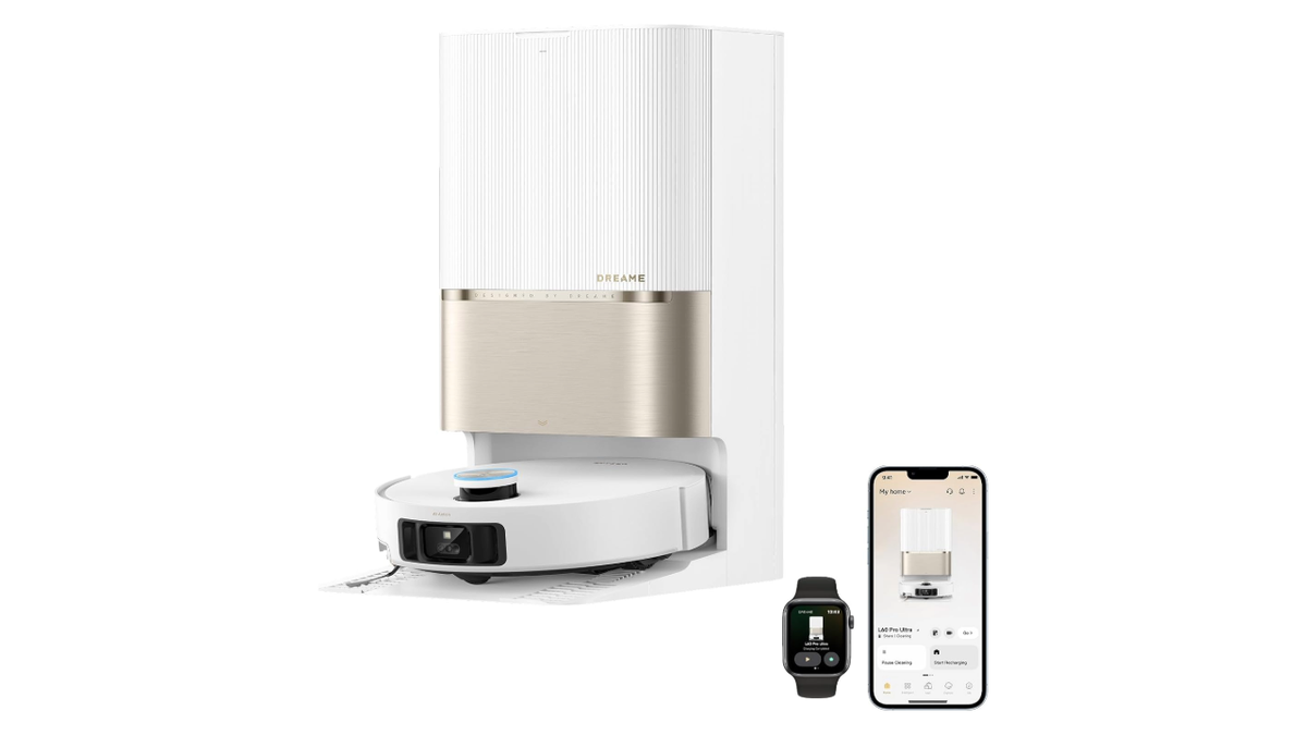 A robot vacuum built to handle dust in hard-to-reach spaces.