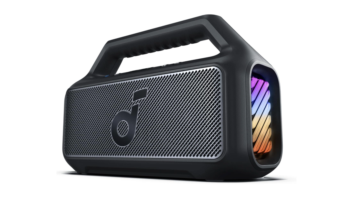 Get a splash-proof Bluetooth speaker that can float.