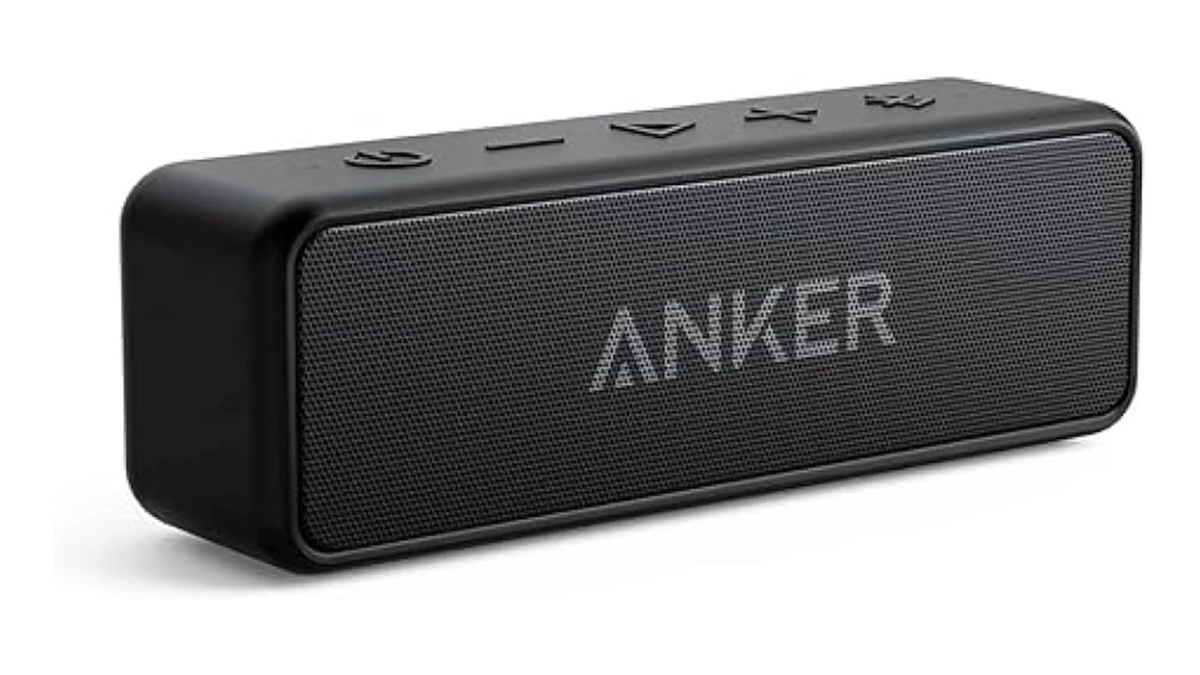 This IPX7 speaker is built to handle rain and splashes. 