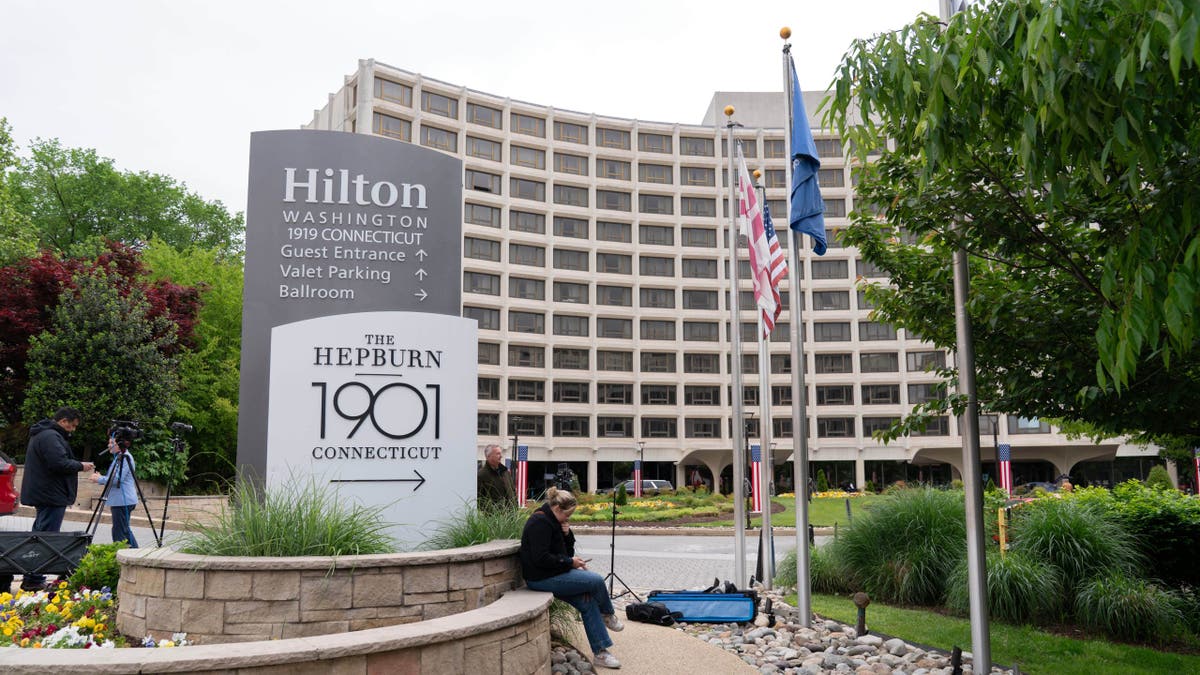 El exterior del hotel Washington Hilton