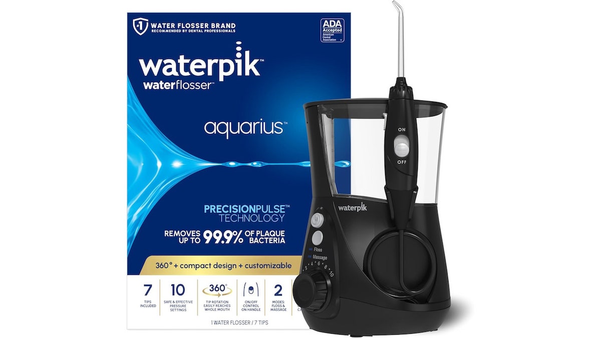 Floss more frequently with a water-powered option.