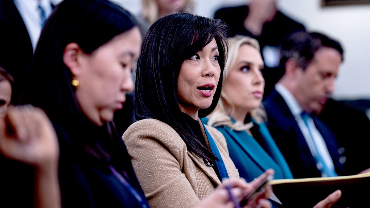 Weijia Jiang at White House briefing