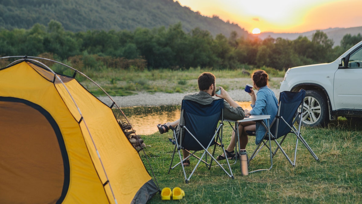 Pack your tent, sleeping bag, propane stove and more to stay prepared in the woods.