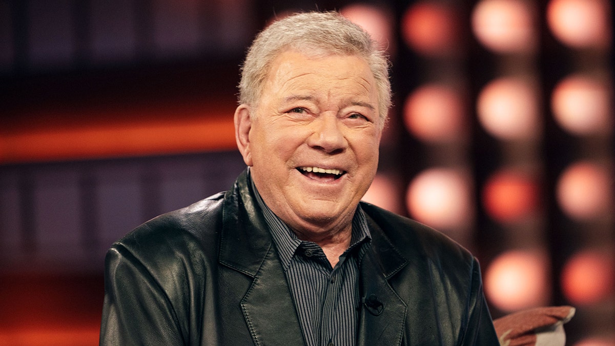 William Shatner laughing