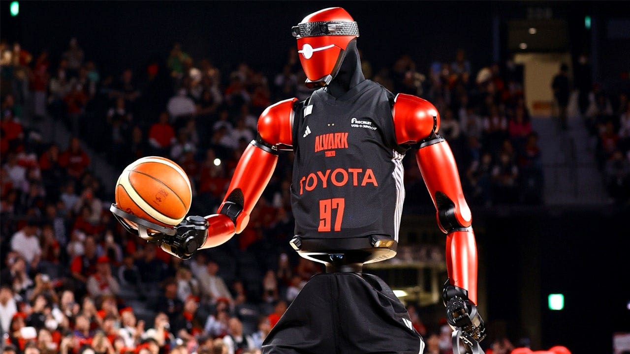 foxnews.com - Kurt Knutsson, CyberGuy Report - Toyota's CUE7 robot shoots hoops using AI