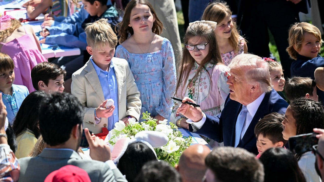 foxnews.com - Ashley DiMella - White House Egg Roll for Easter celebrates 'patriotic spirit,' America's farmers and the USA