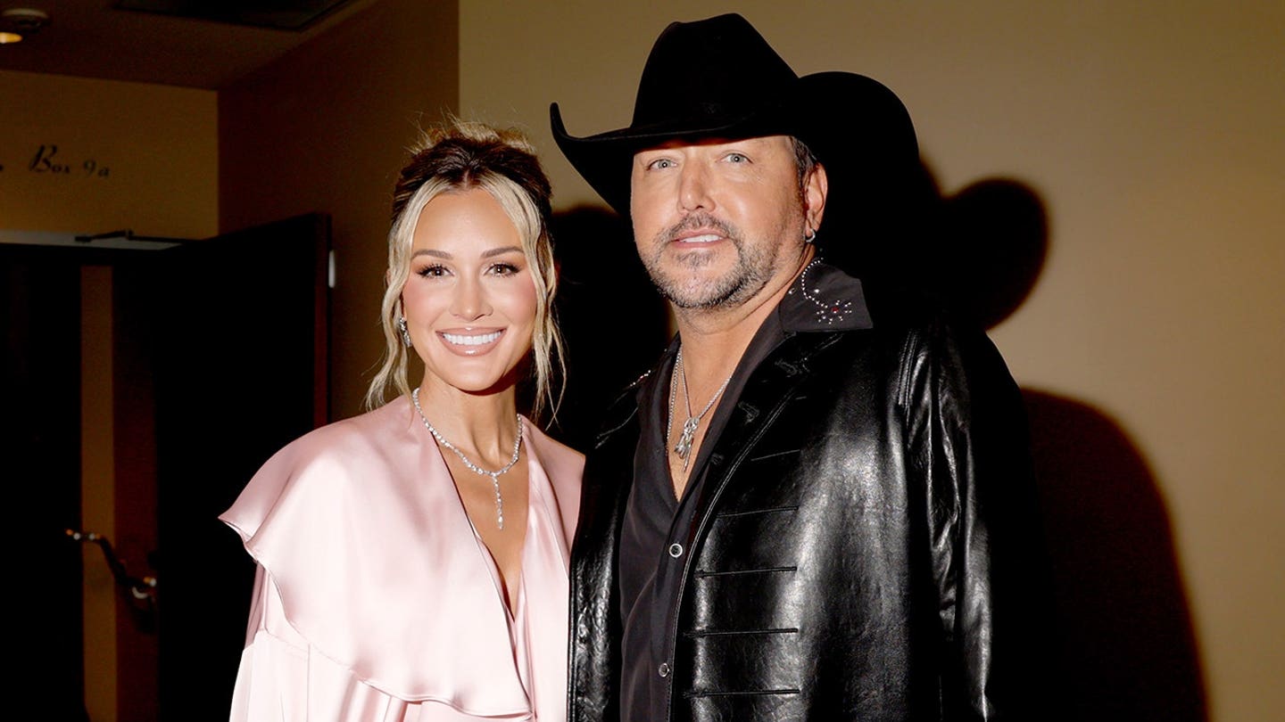 Jason Aldean says he and wife Brittany ‘agree to disagree’ after 11 years of marriage as they team up for duet