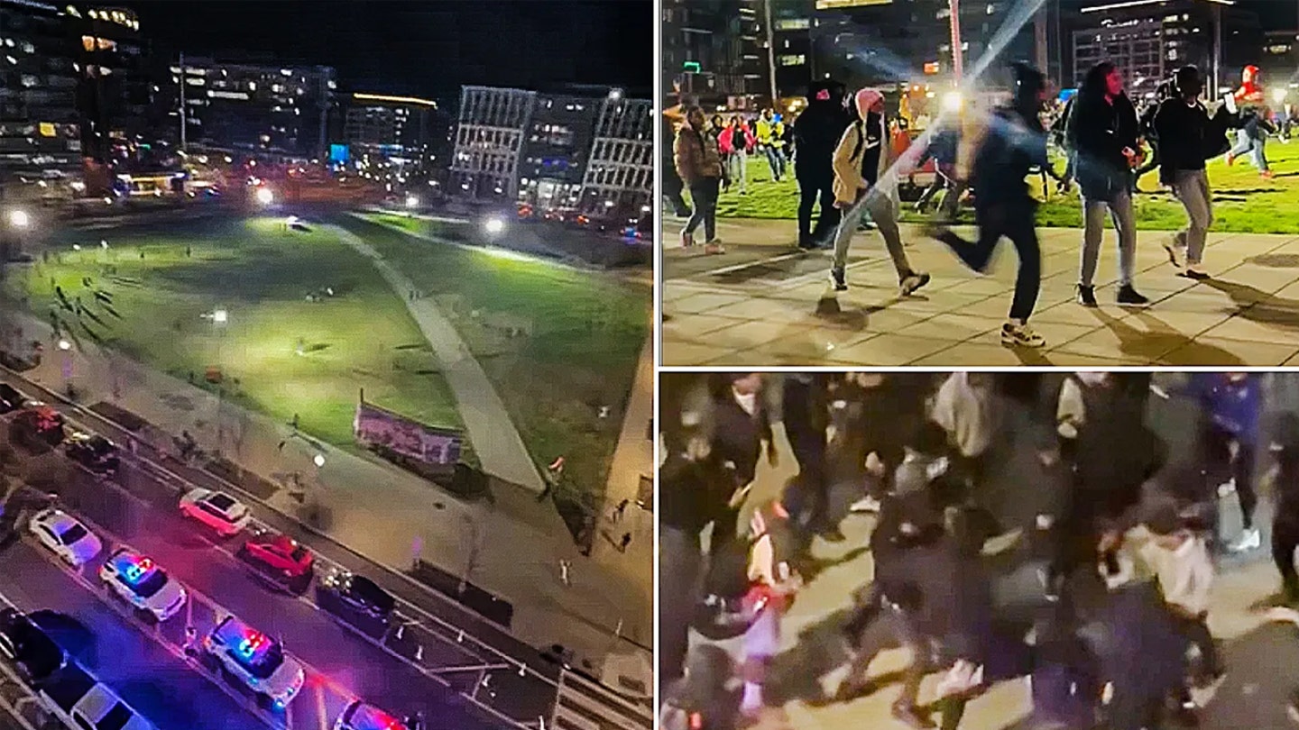 WATCH: Rowdy teenagers swarm DC Navy Yard in waterfront takeover despite police juvenile curfew zone