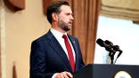 Vice President JD Vance speaking at a news conference in Islamabad Pakistan