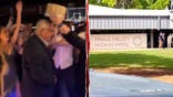A split image of Kirk Moore and Pauls Valley High School