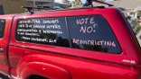 SUV seen in Virginia is marked to make case against new Congressional map.