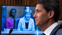 Sen. Elizabeth Warren calls Fed nominee Kevin Warsh a sock puppet for Trump during a heated Senate confirmation hearing on Capitol Hill this week.