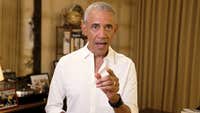 Barack Obama urges Virginians to vote yes on a redistricting measure that could give Democrats four additional House seats ahead of the midterms.