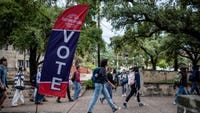 Texas voters selected a Democratic nominee for lieutenant governor in Tuesday's primary runoff to challenge Republican incumbent Dan Patrick in November.
