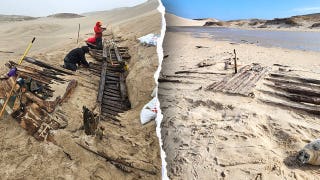 Park rangers unearth 200-year-old shipwreck on remote island dubbed 'graveyard of the Atlantic'