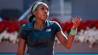 American tennis star Coco Gauff says she received racist messages from gamblers after Madrid Open exit