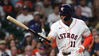 Astros player walks on ball 3 after three straight swings and misses in unreal mishap - Fox News
