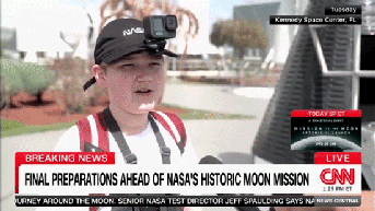 Child goes viral for excited, blunt response to reporter's question about Artemis II moon mission - Fox News