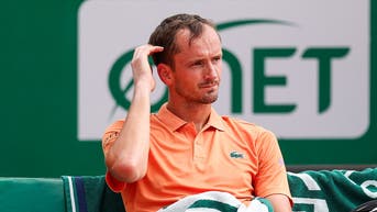 Daniil Medvedev fined after smashing his racket 7 times during shocking double-bagel loss - Fox News