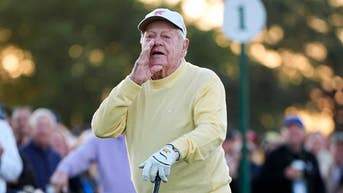 Jack Nicklaus’ ceremonial tee shot at the Masters comes dangerously close to patrons - Fox News