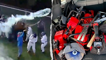 Hundreds of activists face pepper spray in violent clash with deputies at Wisconsin beagle research facility - Fox News