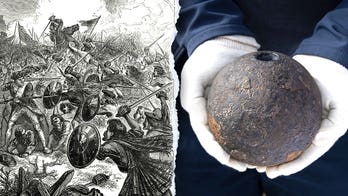 Unexploded mortar shell from bloodiest battle in country's history unearthed after nearly 280 years