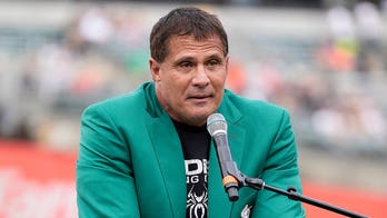 College outfielder commits Jose Canseco-like blunder as fly ball bounces off his head for improbable home run