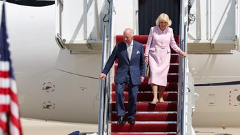 King Charles, Queen Camilla touch down in US for historic first visit as monarchs