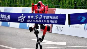 Chinese marathon robot falls, break dances itself to pieces