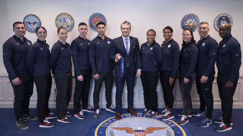 Military Olympians honored at the Pentagon, against backdrop of Iran war