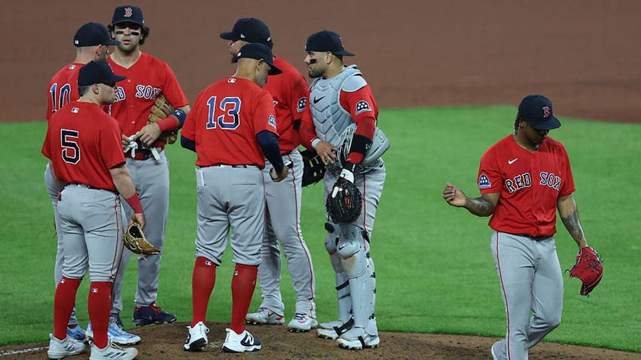 The Orioles pounded the pathetic Red Sox into the ground so badly they ran out of home run fireworks
