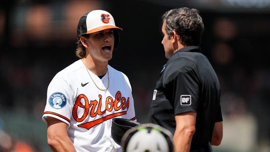 Orioles lose controversial challenge after Coby Mayo unintentionally triggers review