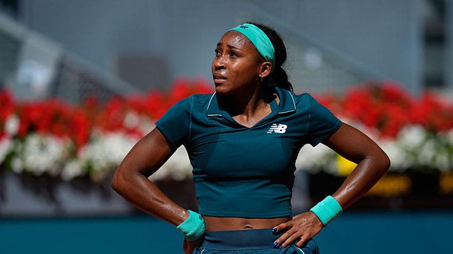 Coco Gauff vomits mid-match, still secures win as illness rips through Madrid Open