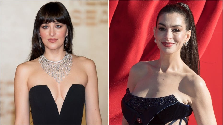 Credit where credit is due, Anne Hathaway and Dakota Johnson making out in new movie teaser is smart marketing