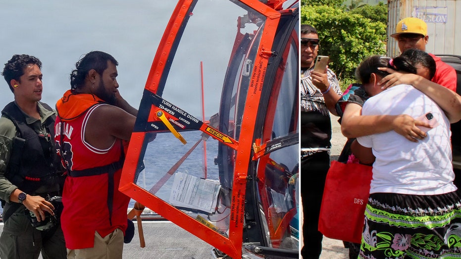 Coast Guard rescues family stranded for days in Pacific after boat failure sets them adrift