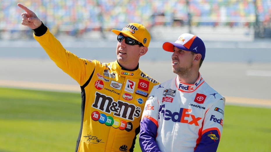 Kyle Busch sends Hamlin chilling threat, NASCAR wife is 'America's Most Beautiful' & 1st black female wrecked