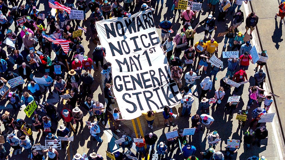 600 groups with $2B in revenue mobilize 3,000 May Day protests in a 'red-blue' alliance, probe finds
