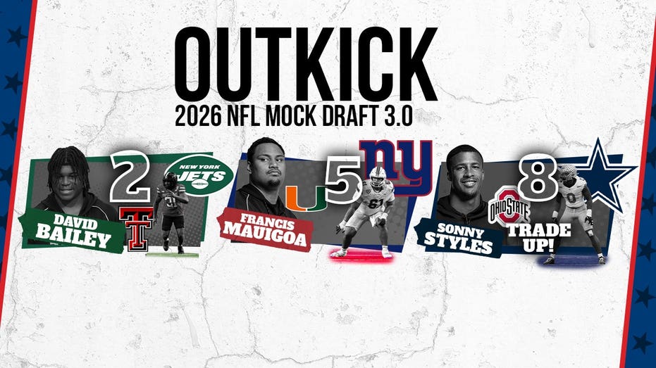OutKick Mock Draft 3.0: Cowboys make big splash, Jets shore up shaky defense