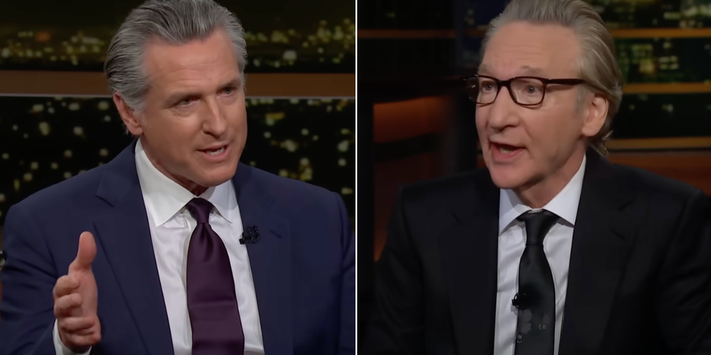 Bill Maher clashes with Newsom over CA leadership, says other side will ask, 'Have you seen the stats?'