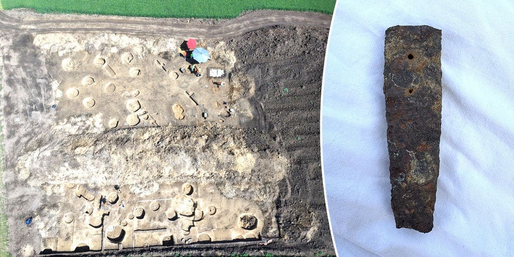 Archaeologists uncover massive ancient site during rail project, including rare Roman find