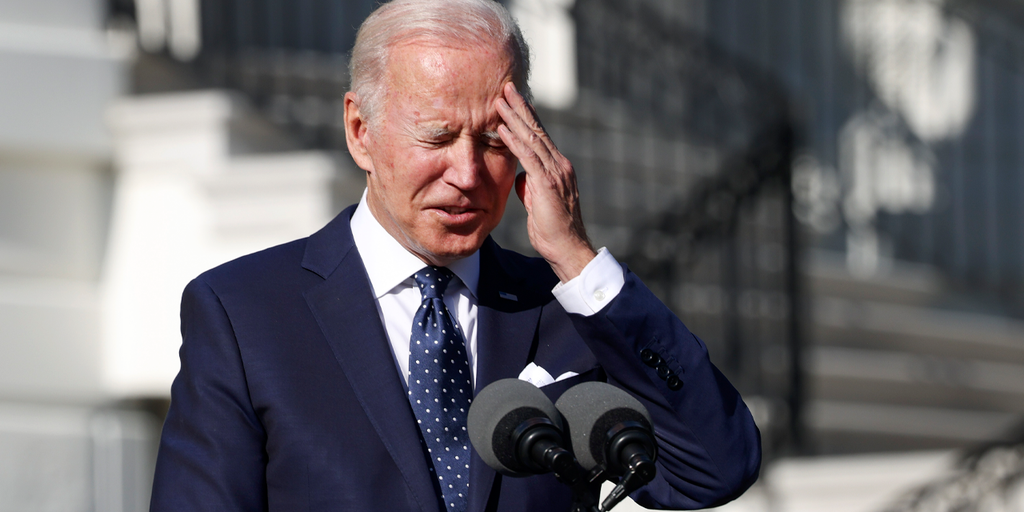 Joe Biden thinking