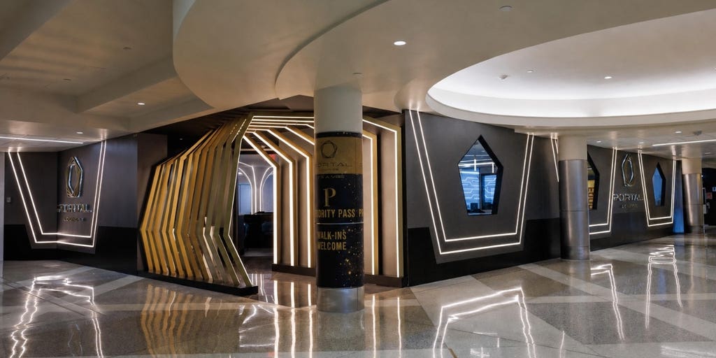 Will this high-tech lounge change how you wait at airports?
