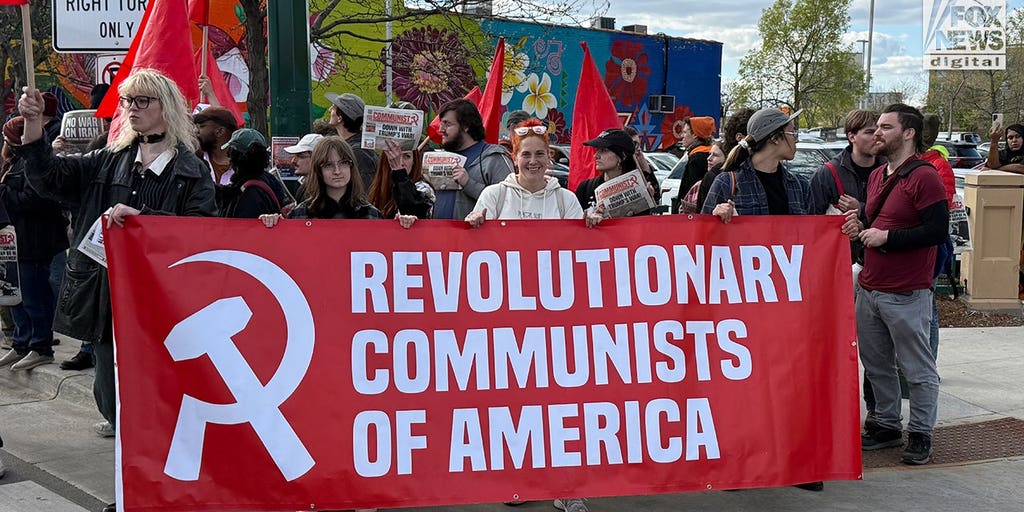 Communist and socialist groups call for 'revolution' and seizure of property at Minneapolis May Day rally