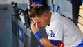 Dodgers catcher takes out frustration on himself by banging bat over his own head after strikeout - Fox News