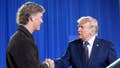Donald Trump shouts out Jaxson Dart after Giants QB's appearance at event was met with controversy - Fox News