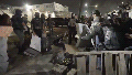 Anti-ICE agitators throw wooden pallets, mattresses at federal agents during chaotic NJ detention center clash - Fox News